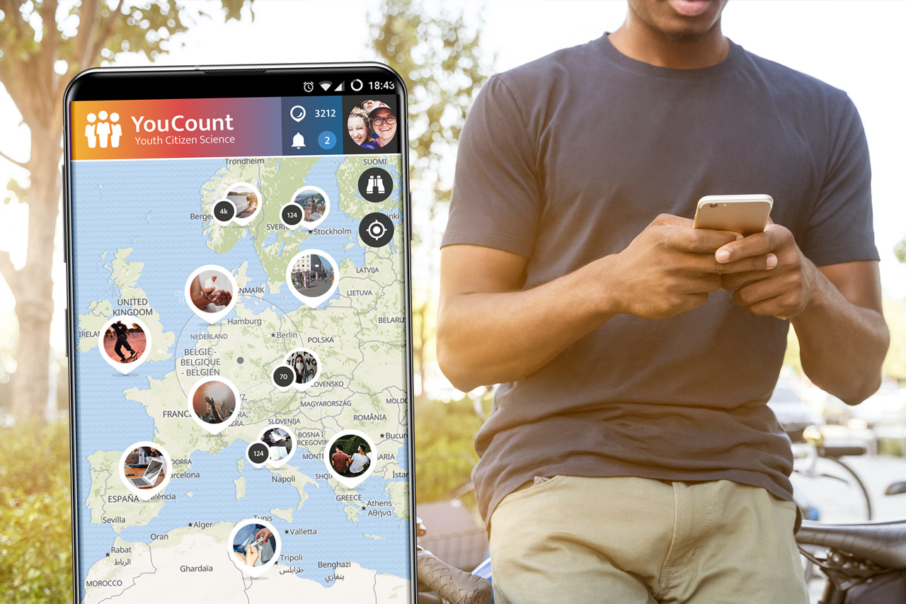 youcount project citizen science app preview