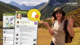 The new User Mentions feature for Citizen Science App communication