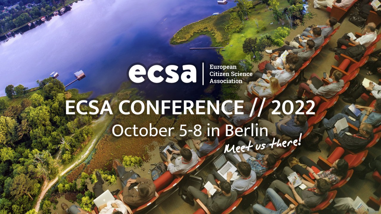 Meet us at the ECSA Citizen Science Conference 2022