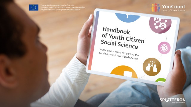 Handbook-Design für Youth Social Citizen Science im YouCount Horizon EU 2020 Projekt
