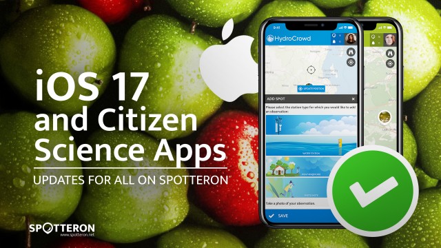 Citizen Science und iOS 17 - unser Citizen Science Apps-Update