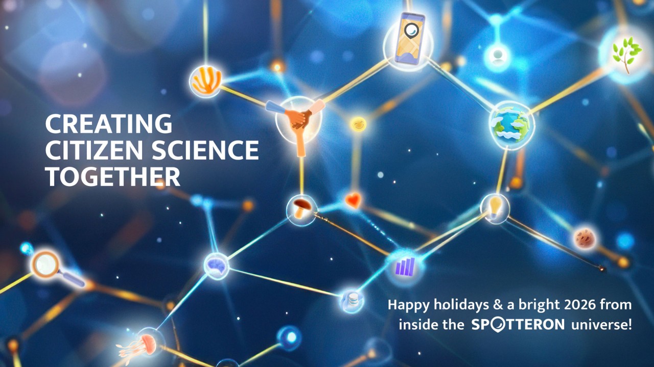 We Wish You Joyful Holidays & an Amazing Year of Citizen Science to come!