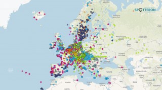 Six years of Citizen Science: Europe on SPOTTERON
