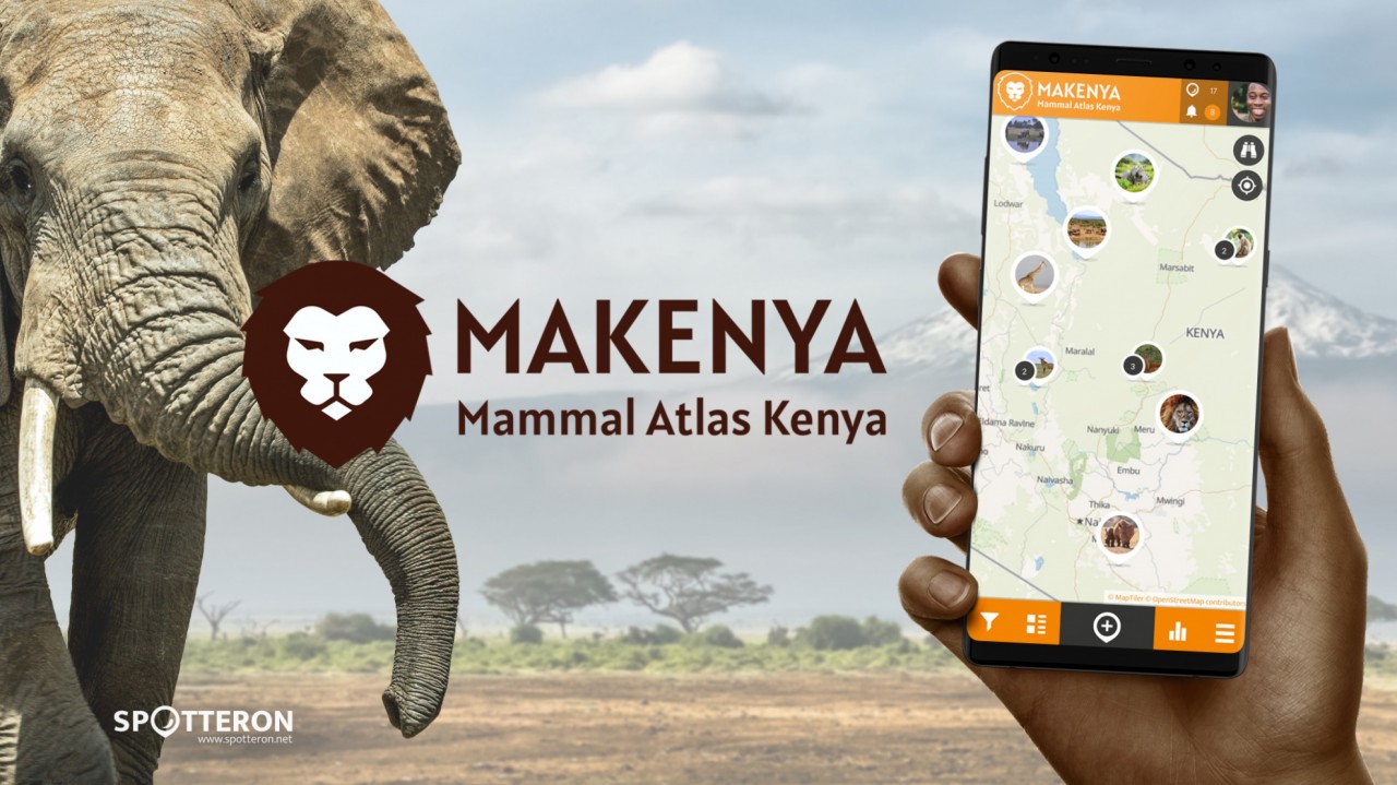 MAKENYA Mammal Atlas Kenya – eine neue Citizen Science App auf der SPOTTERON Plattform