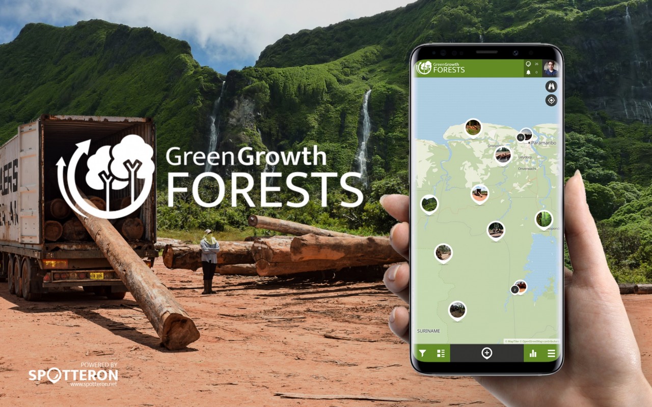 Green Growth Forests - eine neue Citizen Science App auf der SPOTTERON Plattform