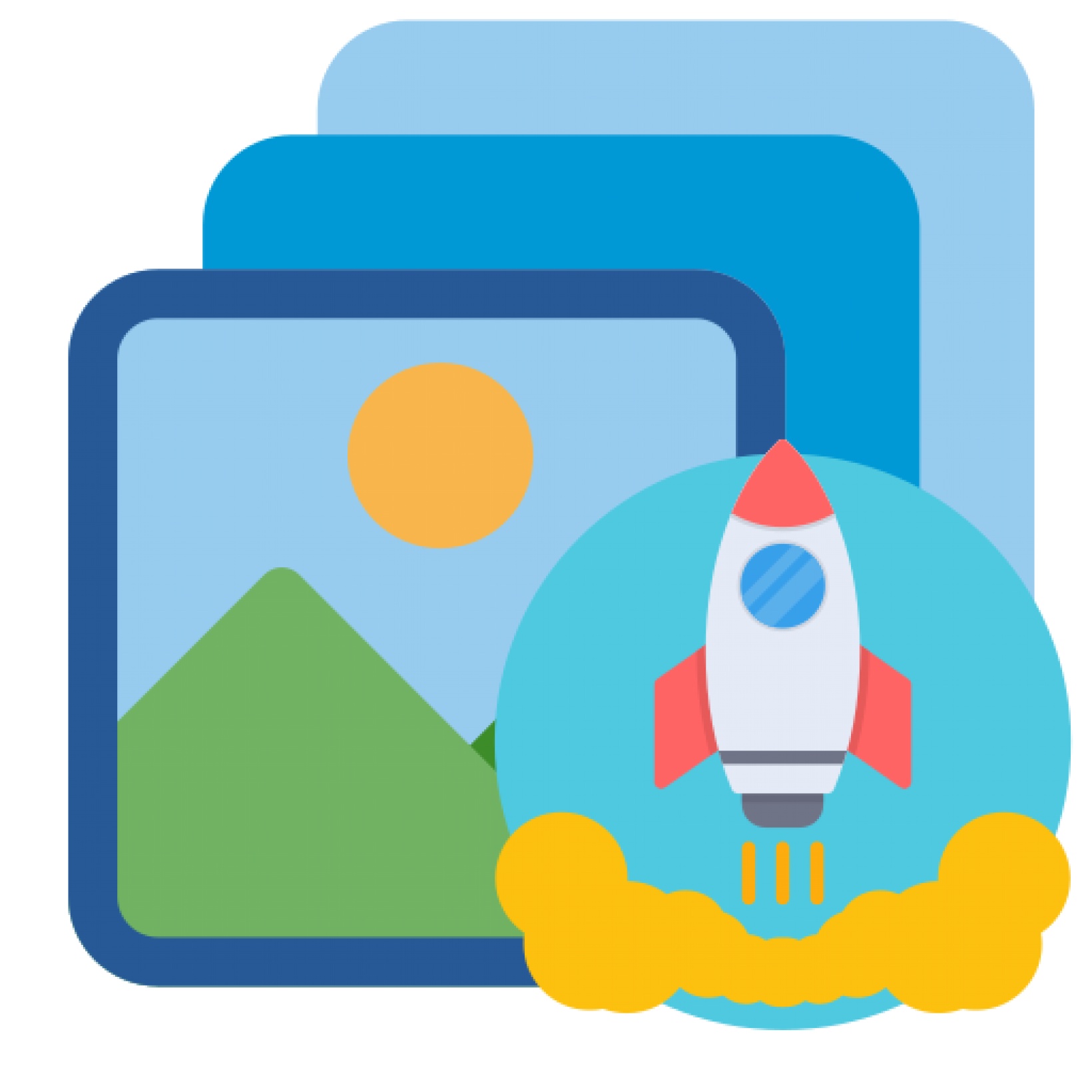 Projektspezifische Intro-Folien zum Start der App