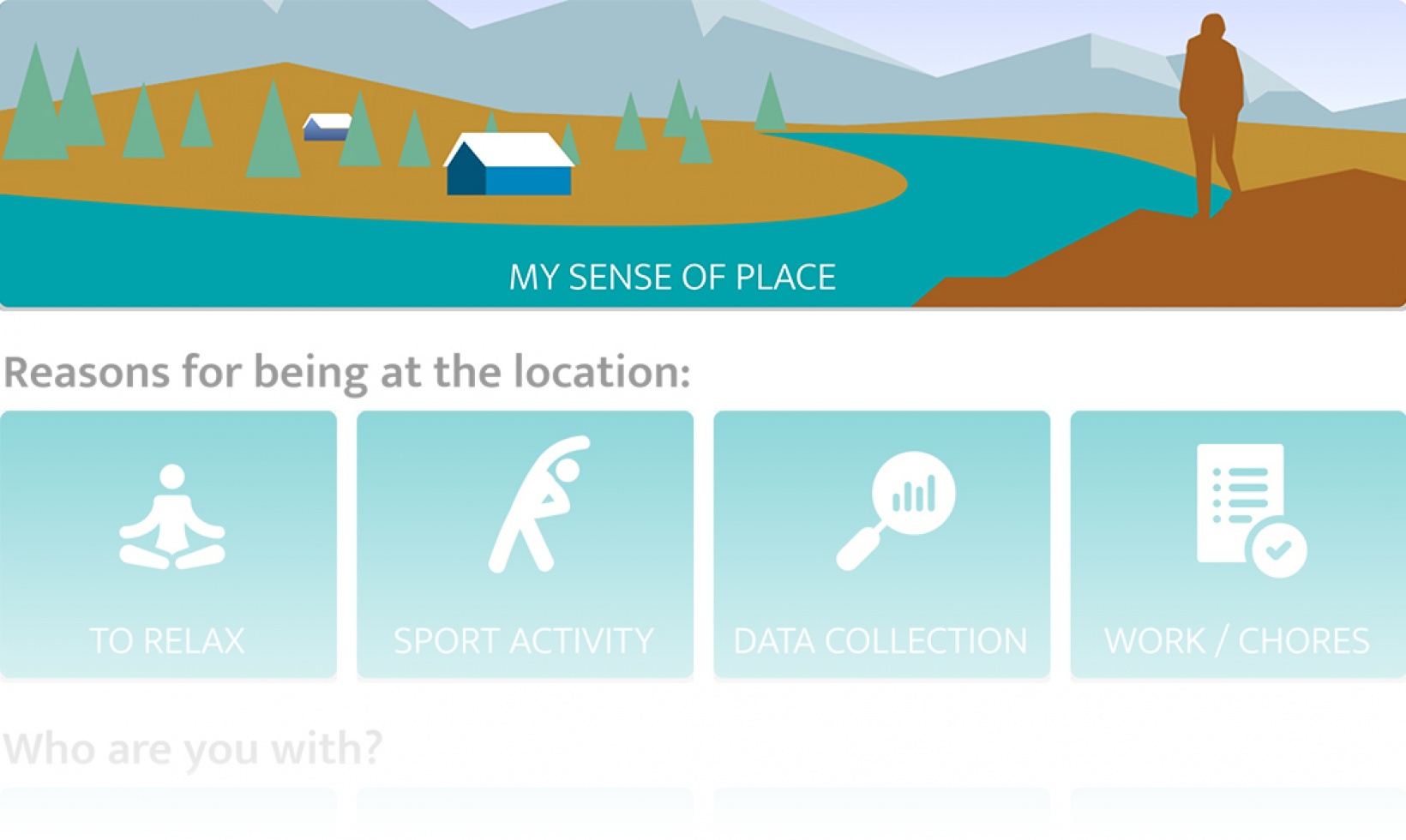 Abschnittswahltasten