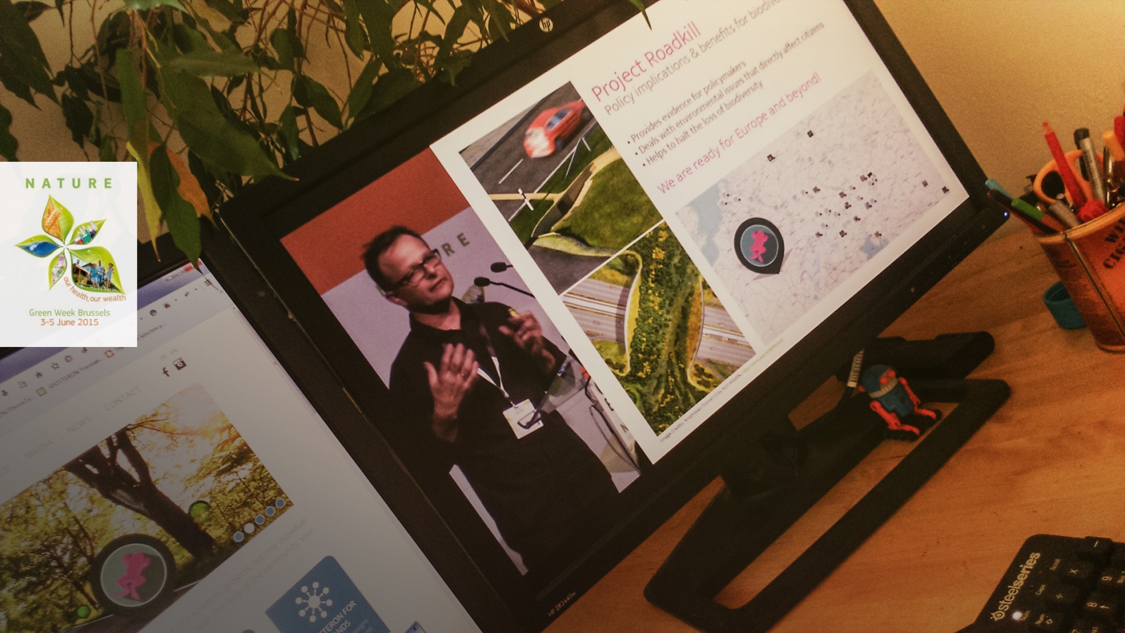 SPOTTERON | Projekt Roadkill auf der European Green Week in Brüssel 2015