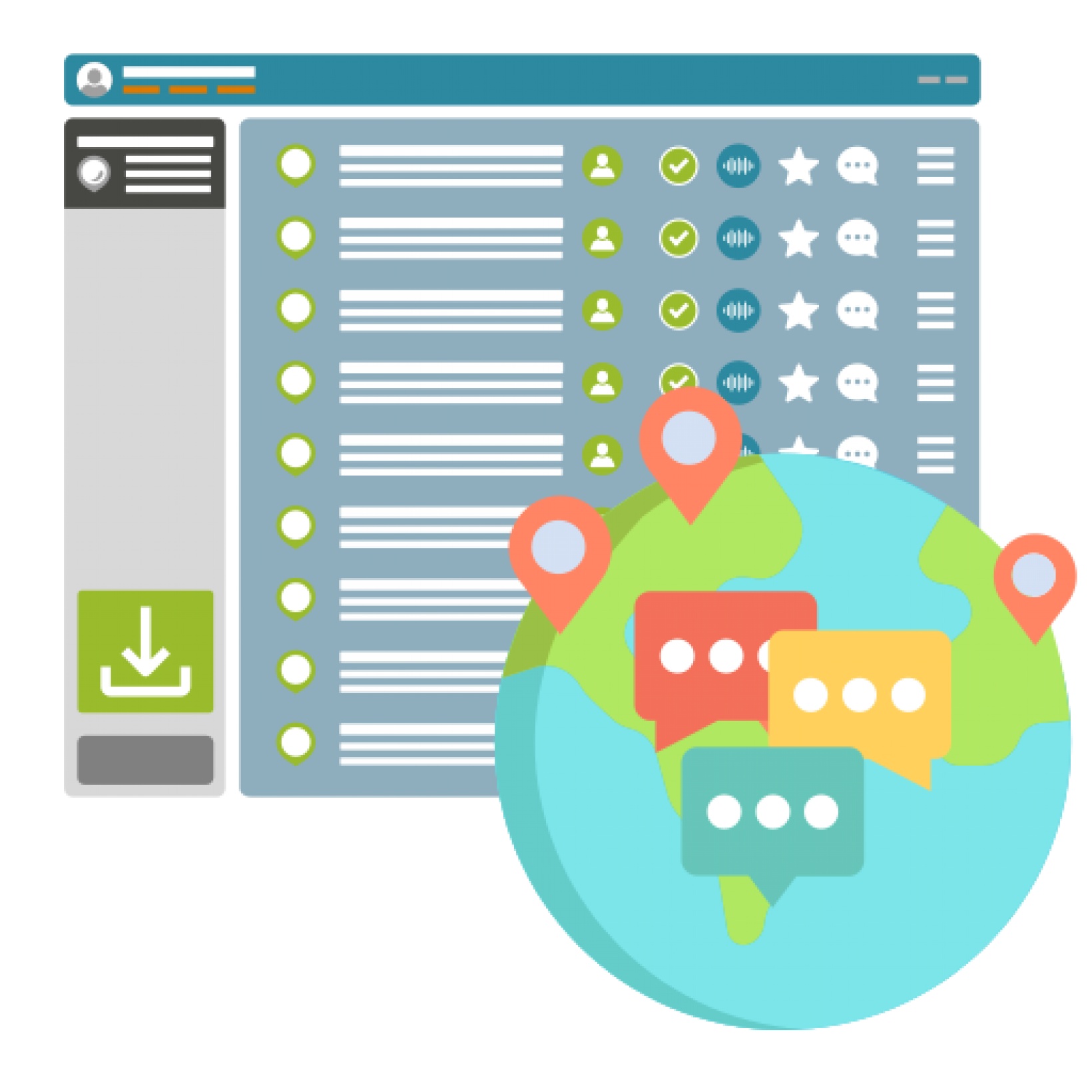 Regional or Country-based Access to Data &amp; Communication Tools